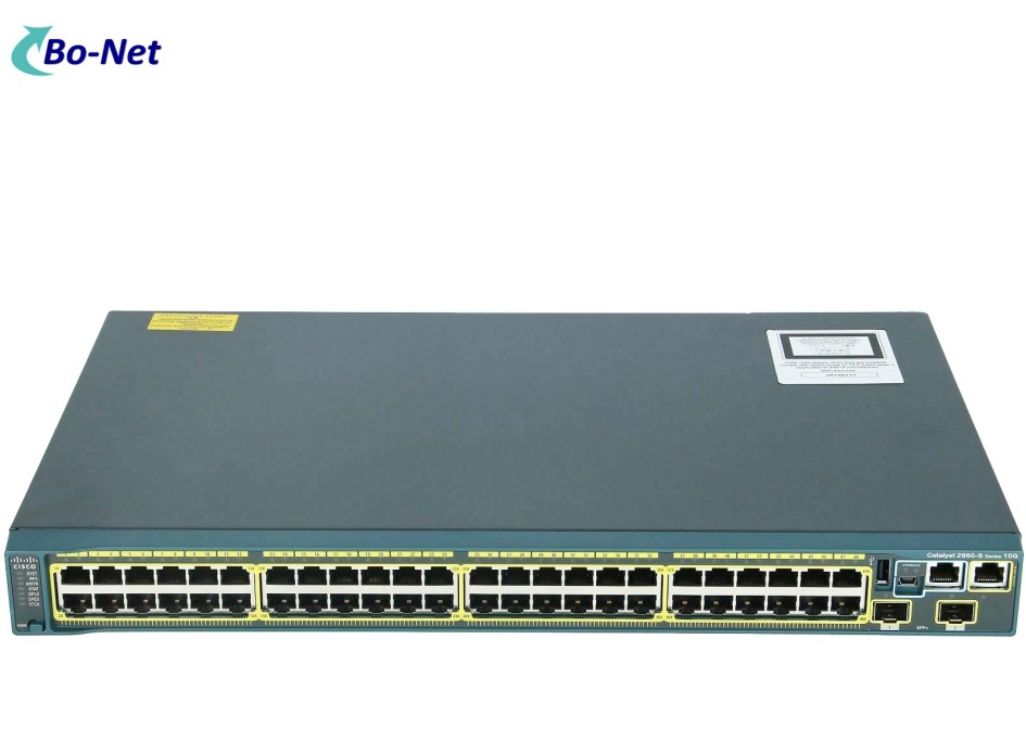 Cisco WS-C2960S-48TD-L Cisco Original New 48port 10/100/1000M Switch Managed Net
