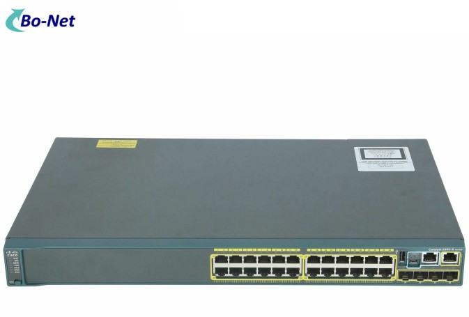 WS-C2960S-24TS-L Cisco 2960S 24 Port Gigabit 4 x SFP Ethernet Network Switch 