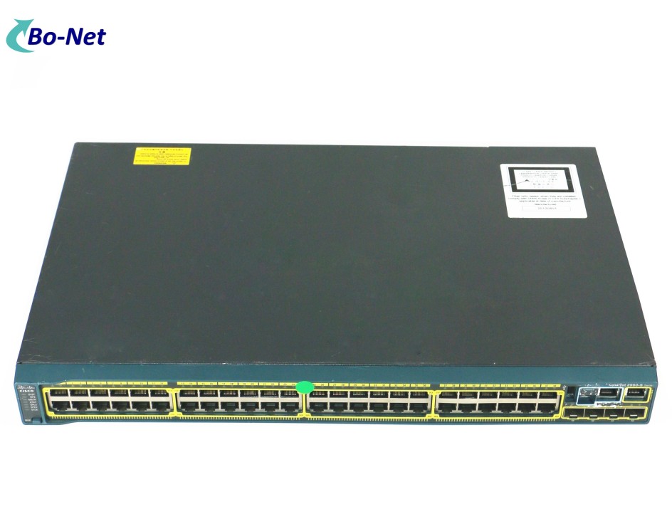 Cisco WS-C2960S-48TS-L 48port Gigabit Network Switch 4 SFP