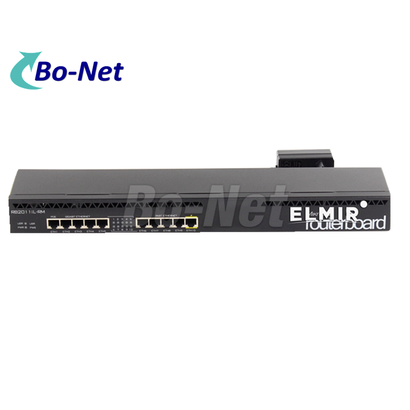 Miklotik RB2011iL-RM RB2011 Series Indoor Router 1U rackmount have 5 Ethernet po