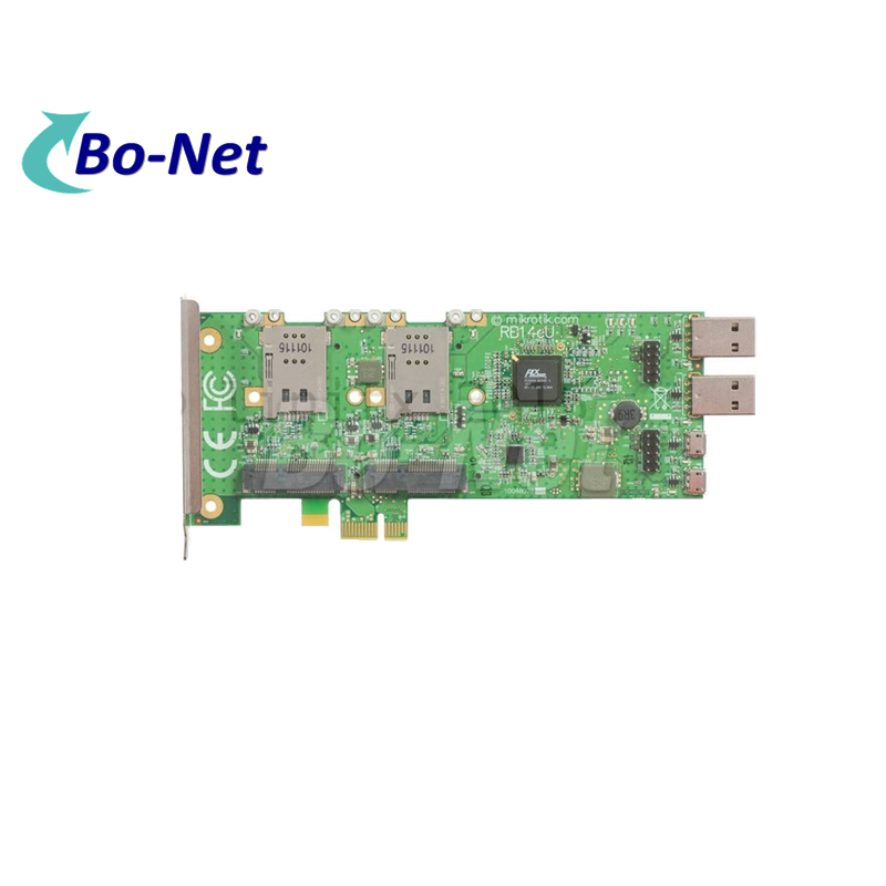 MikroTik Router Board RB14EU adapter card for mini PCIe