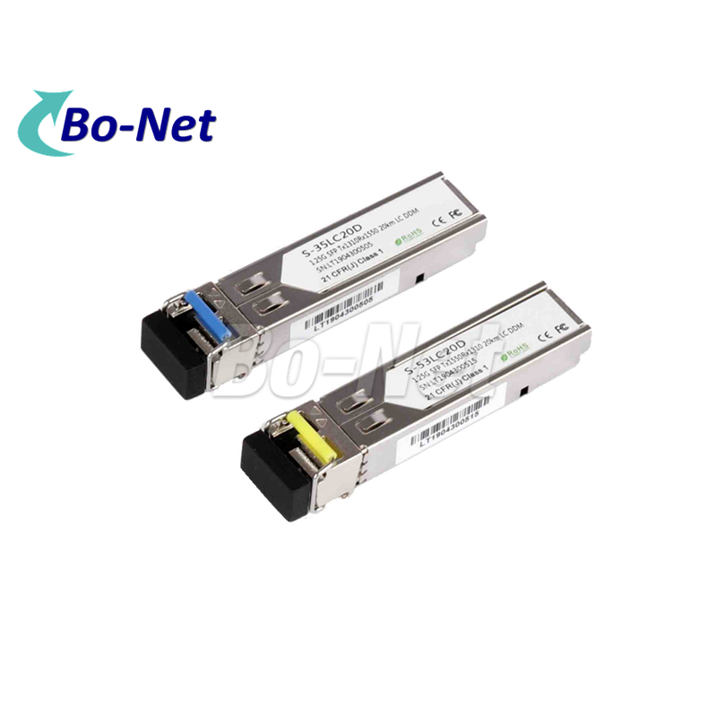 Mikrotik S-3553LC20D 1.25G Single Mode optical SFP module with LC connector R155