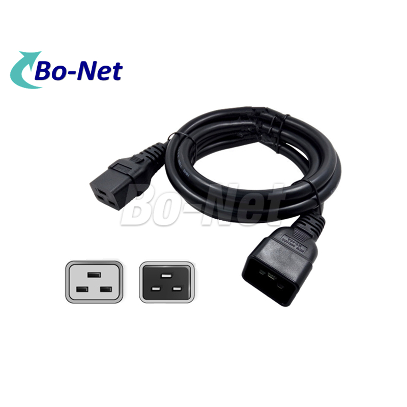 IEC 320 C14 TO C15 male to female grooves PDU UPS Male to Female Power Cord Exte