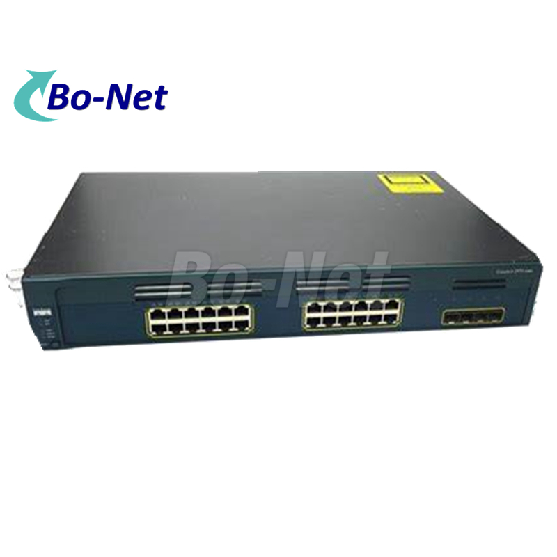 Cisco WS-C2970G-24TS-E 24 ports GIGABit with 4 SFP optical ports  network switch