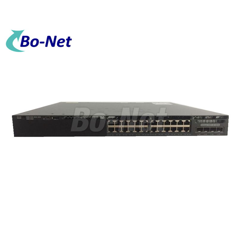 New Original Cisco WS-C3650-24PS-S  3650 Series 24 ports PoE x1G Uplink IP Base 