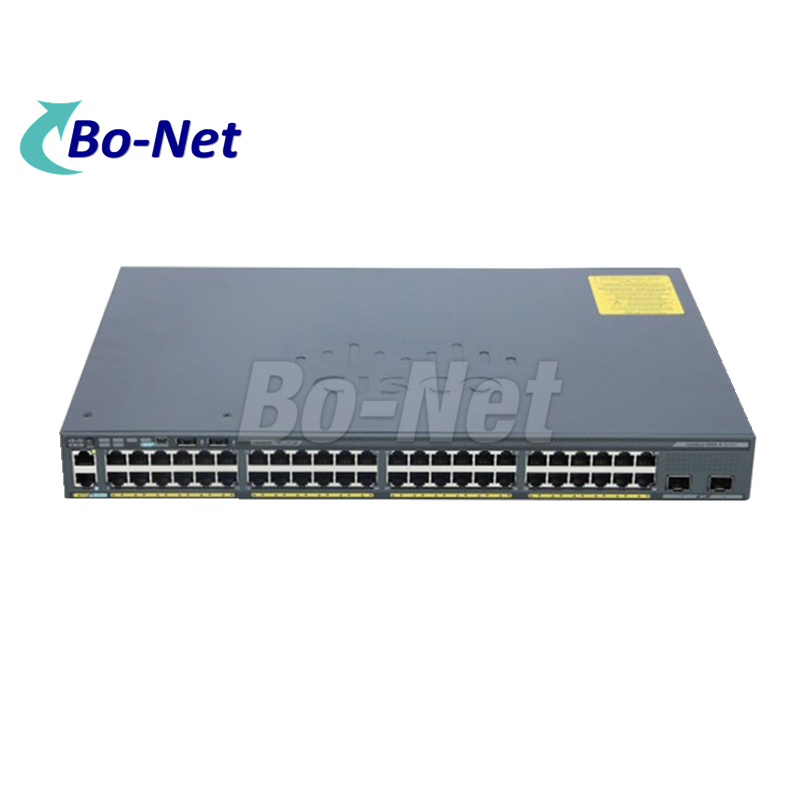 New Cisco WS-C2960X-48TS-L 48 Ports Gigabit Ethernet Switch 2  Layer  4 x 1G SFP