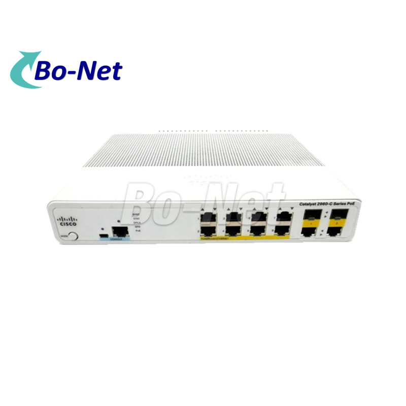 CISCO WS-C2960C-8PC-L 2960C Series 8 Port POE with 2 x Dual Uplink network switc