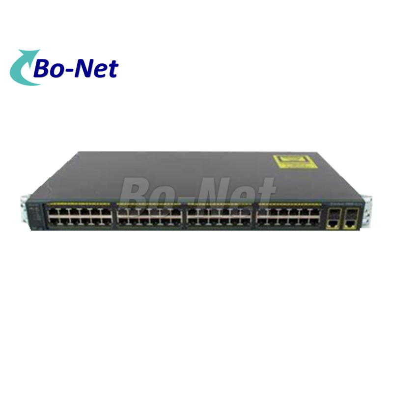 CISCO WS-C2960+48TC-L 48-port 10/100M Layer 2 switch two-port Gigabit c2960 seri