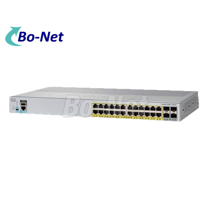 Cisco 2960-L Series Switches WS-C2960L-24PS-LL 24 PoE port 4 x 1G SFP LAN Lite