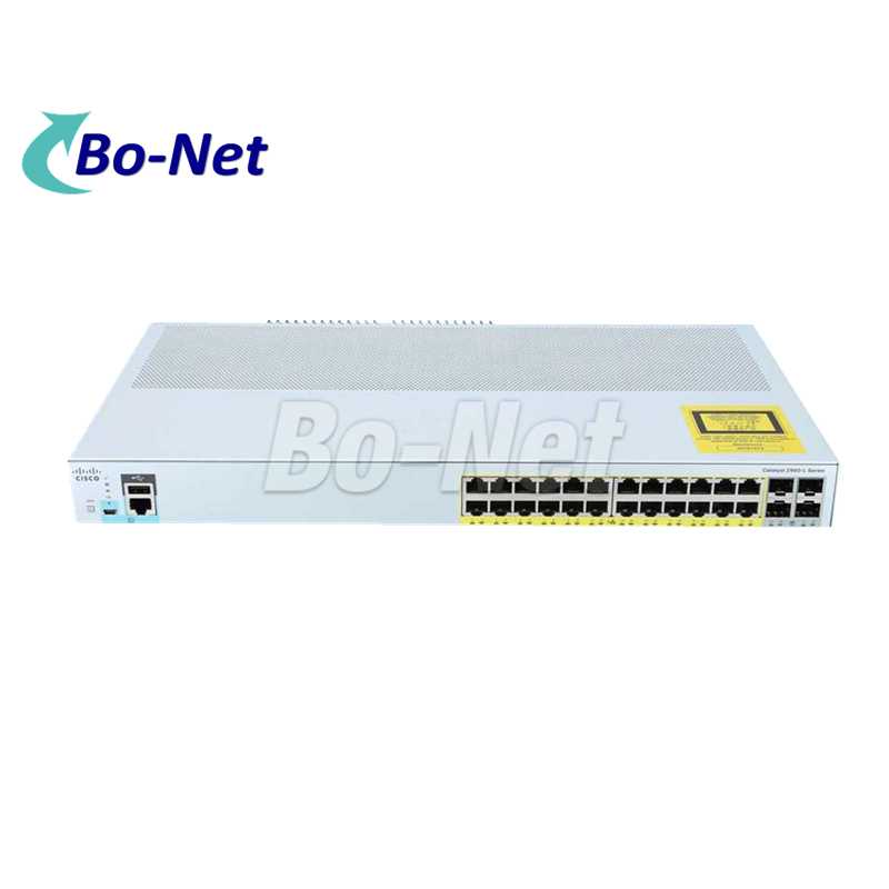 New Original WS-C2960L-24PS-AP 2960L 24 Port POE+ 2 SFP Gigabit Network Switch S