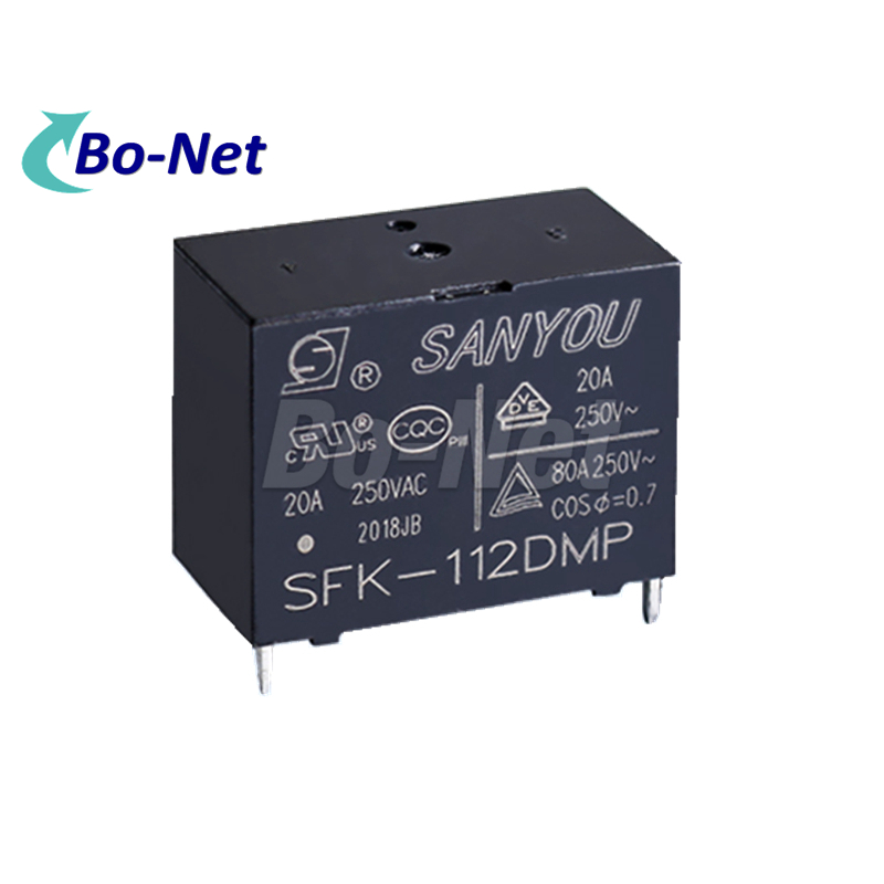 SANYOU New Original RELAY SFK-112DMP 12V 4 PIN RELAY 20A 250VAC 12V DC Power Rel
