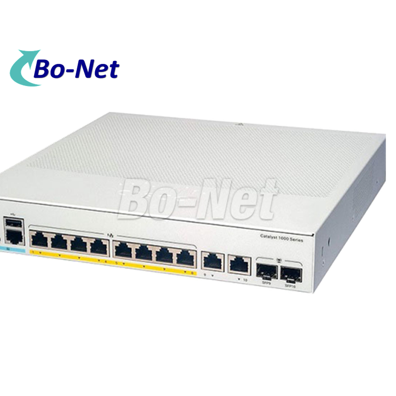 New Original 1000 Series C1000-8T-2G-L 8x 10/100/1000 Ethernet ports network swi
