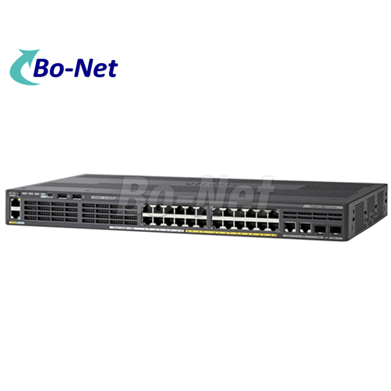 Original NEW WS-C2960X-24PSQ-L 2960X 24 Port POE Ethernet network Switch 