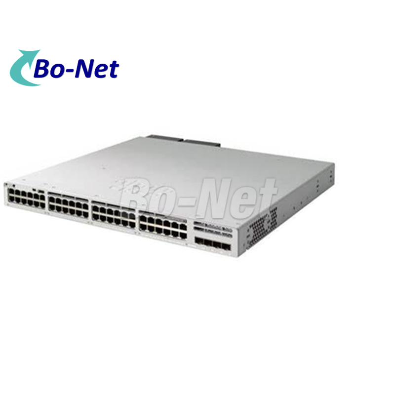 Cisco New Original 9300L 48 Port Full Poe+ 4x1G SFP PoE+ Network Essentials Switch C9300L-48PF-4G-E